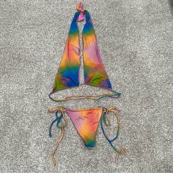Frankie's Bikinis Swim Frankies Bikinis Bash Crossover Halter